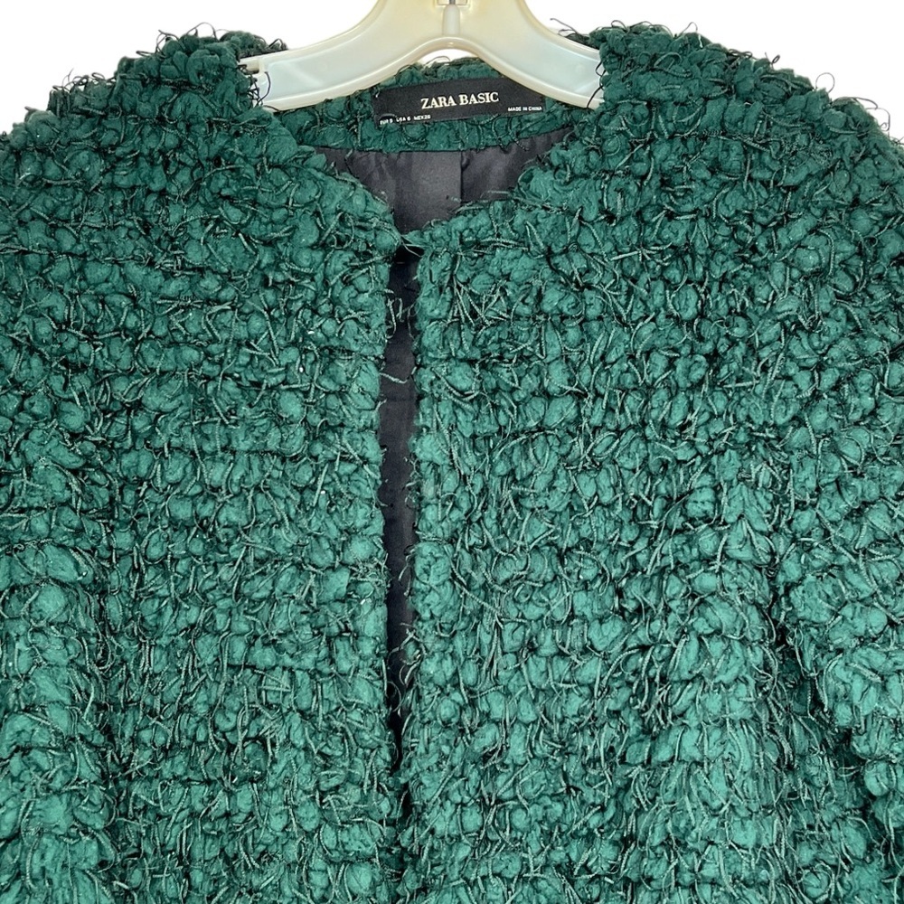 Zara Basic Green Jacket - image 2